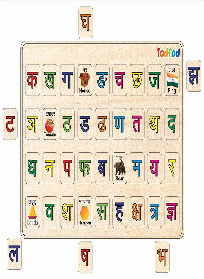TodFod English Alphabets & Hindi Alphabets - Image 5